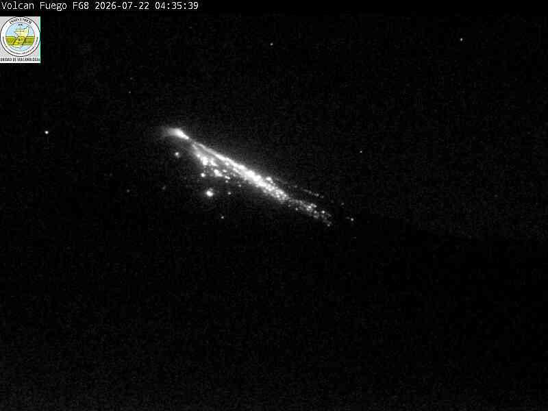 Cámara Volcán de Fuego Suroeste
